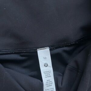 lululemon athletica Black Leggings